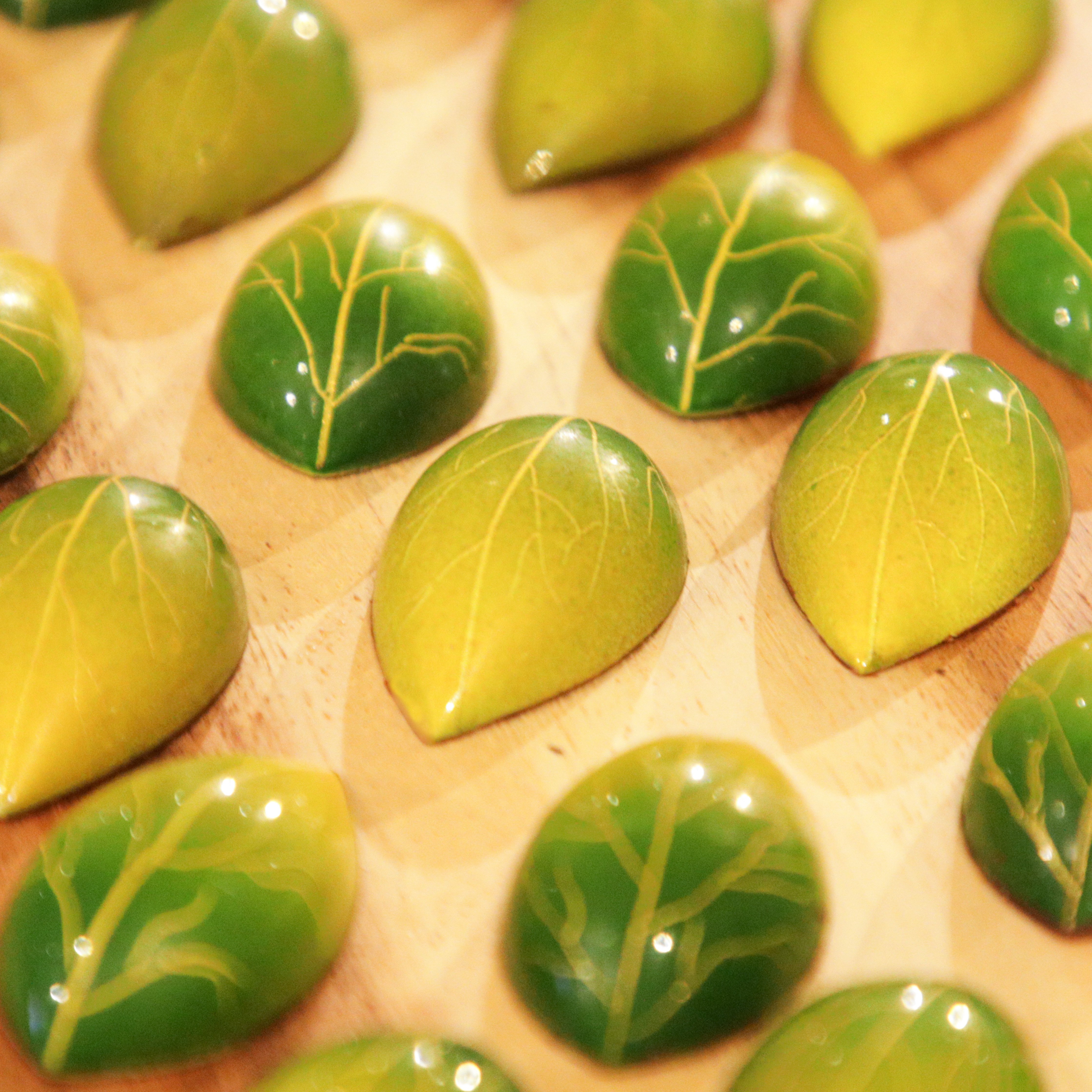 1. Kaffir Lime Praline with Passionfruit _ Mango Coulis-1