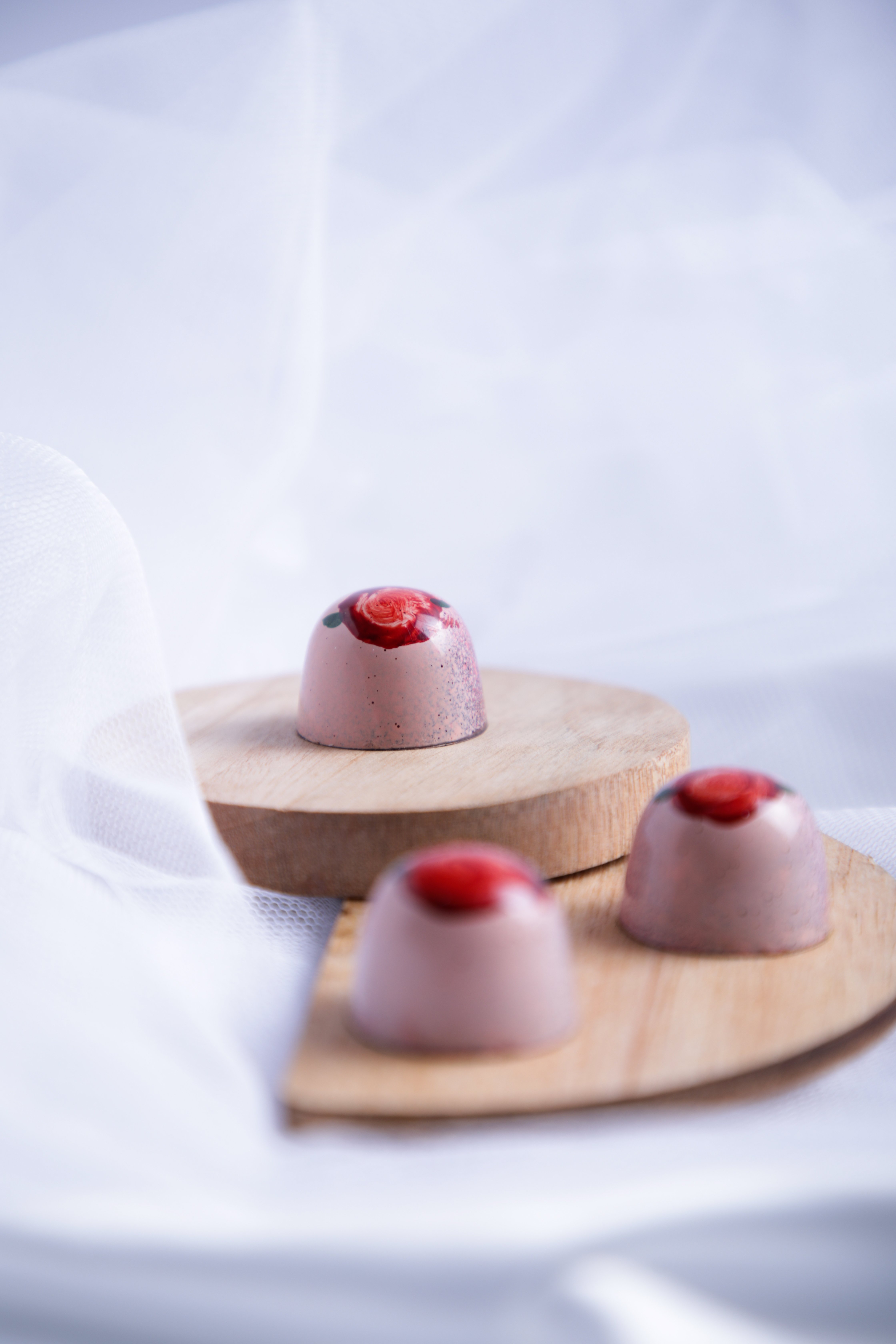 3. LYCHEE AND ROSE PRALINE