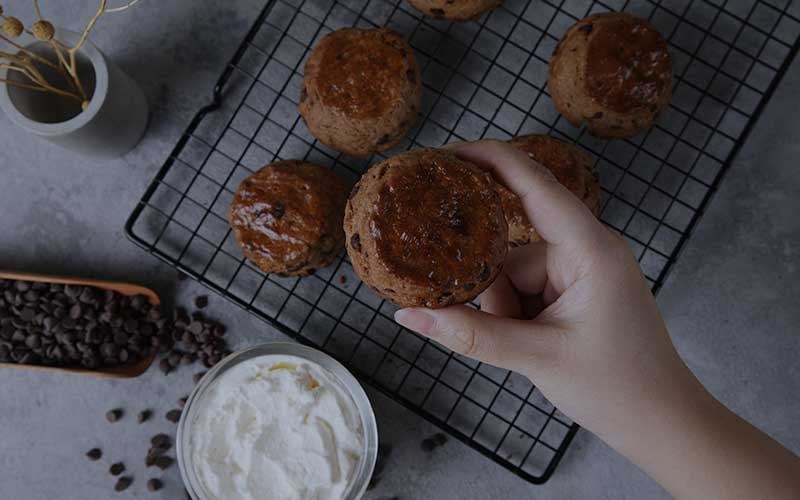 Chocolate Chip Cream Scones