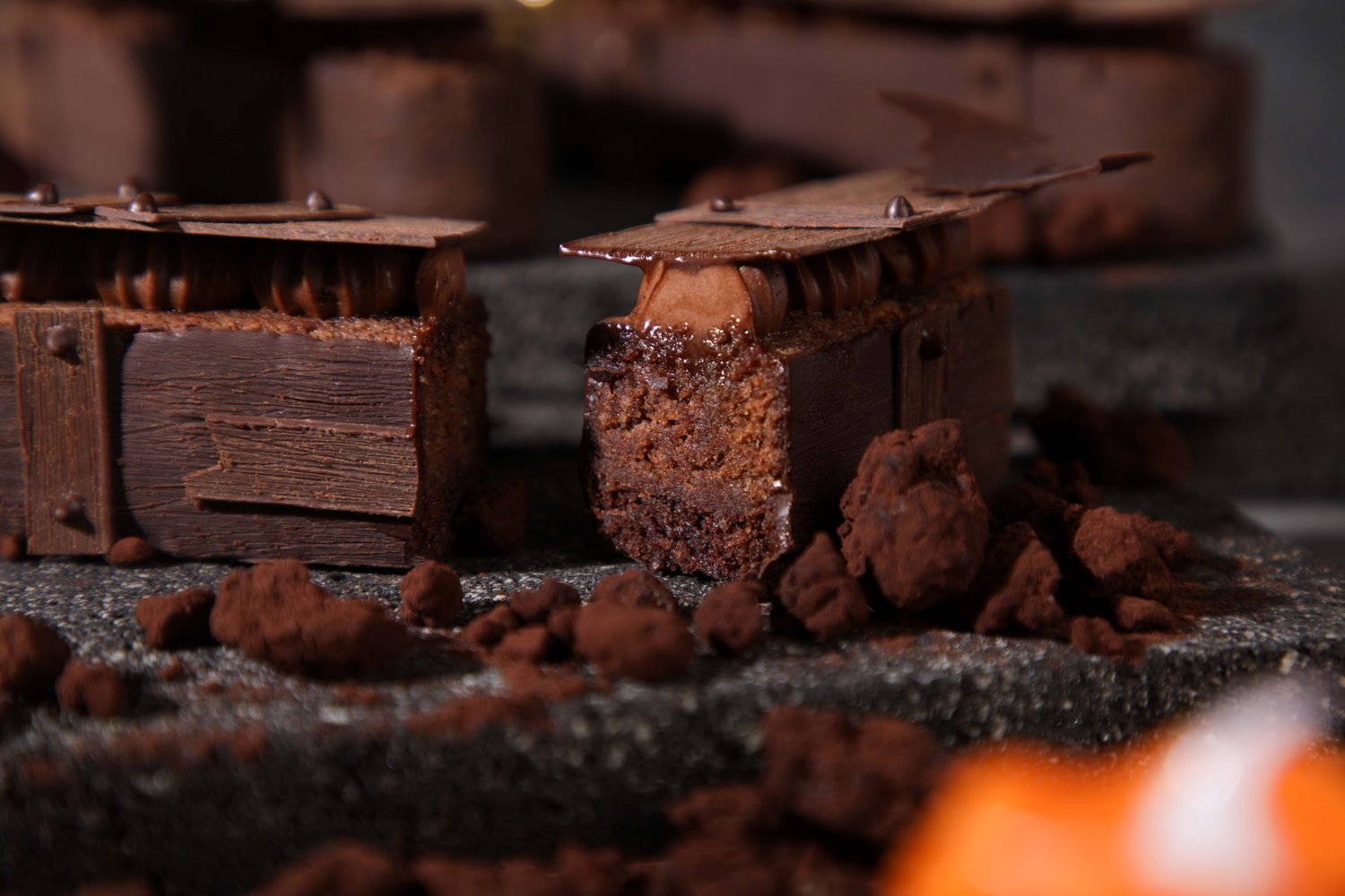 Chocolate and Plum Financier Embassy Chocolate