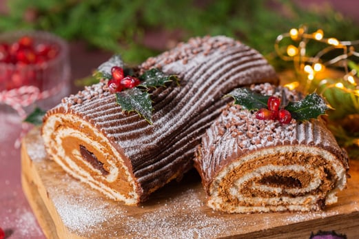 Yule log (cake) - Wikipedia