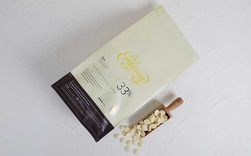 Zen 33% White Couverture Chocolate