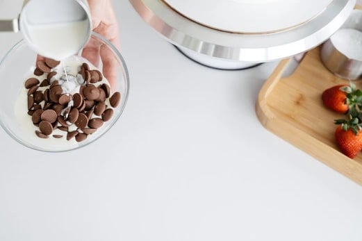 membuat ganache