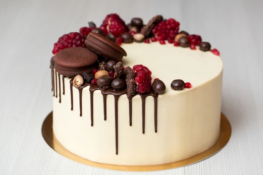 chocolate drippings